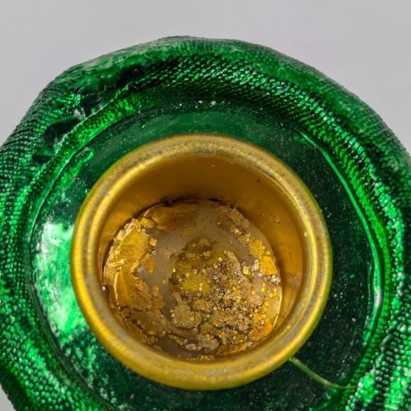 Elf Shoe Candlestick Holders 6.5" Christmas Holiday Decor Jester Mardi Gras Gold - Picture 11 of 15